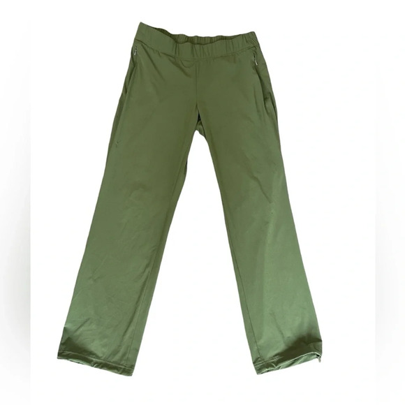 Calia by Carrie Underwood Lightweight Regular Fit Pants Size Medium Olive - Picture 1 of 6